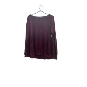 Heather by Bordeaux long sleeve top NWT